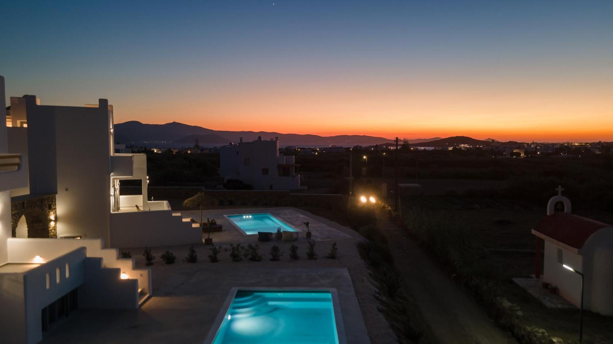 Nymphee Luxury Villas Agia Anna  エクステリア 写真