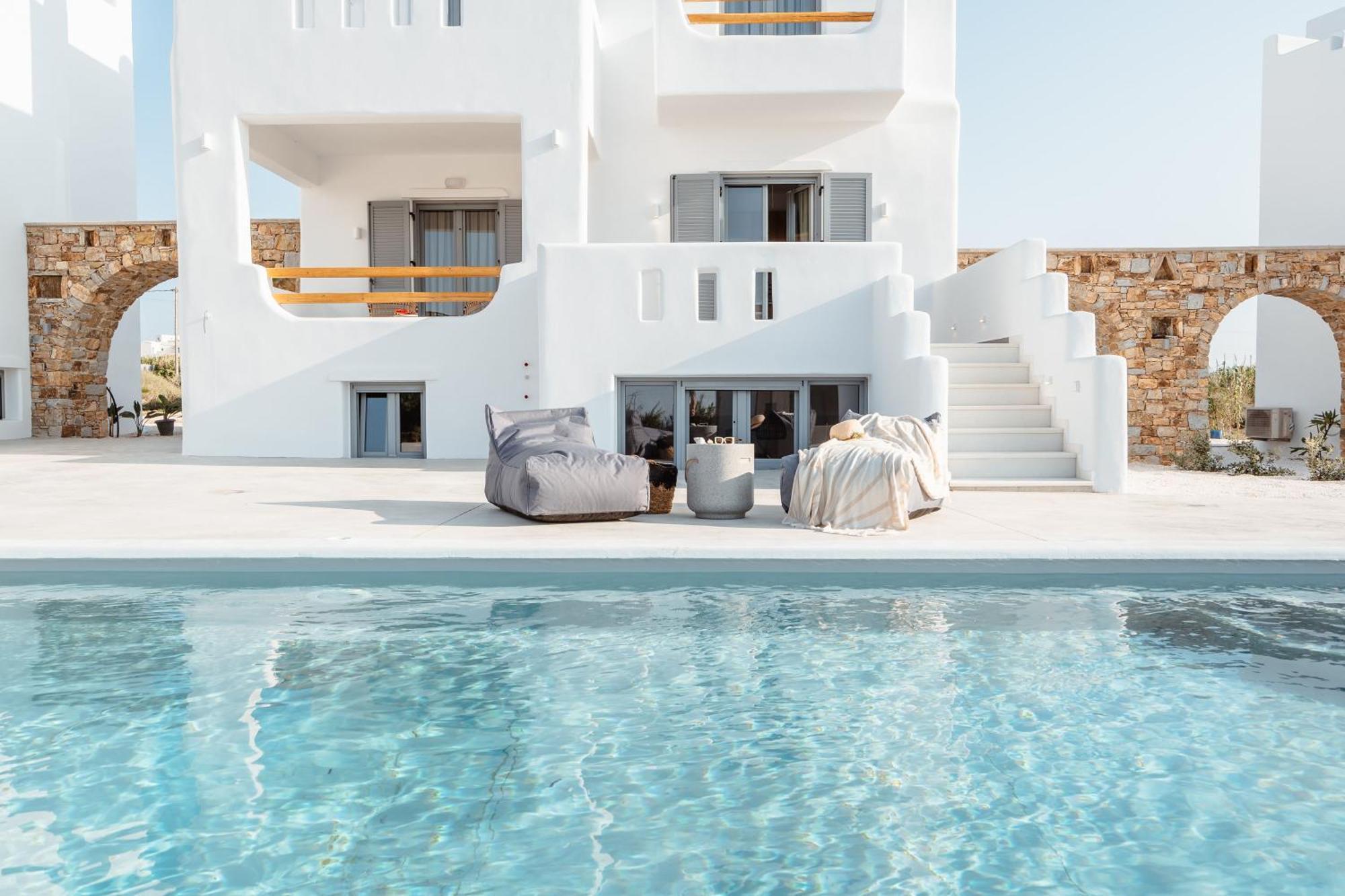 Nymphee Luxury Villas Agia Anna  エクステリア 写真